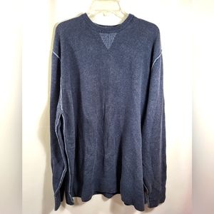 Eddie Bauer dark gray long sleeve top. men's 3X  #558